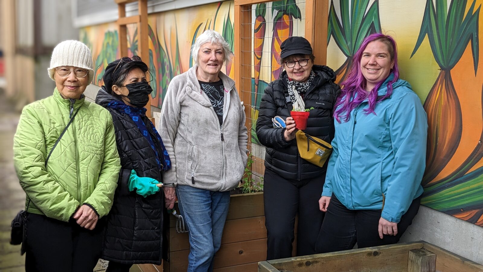 Gordon Neighbourhood House Gardening Program Participants